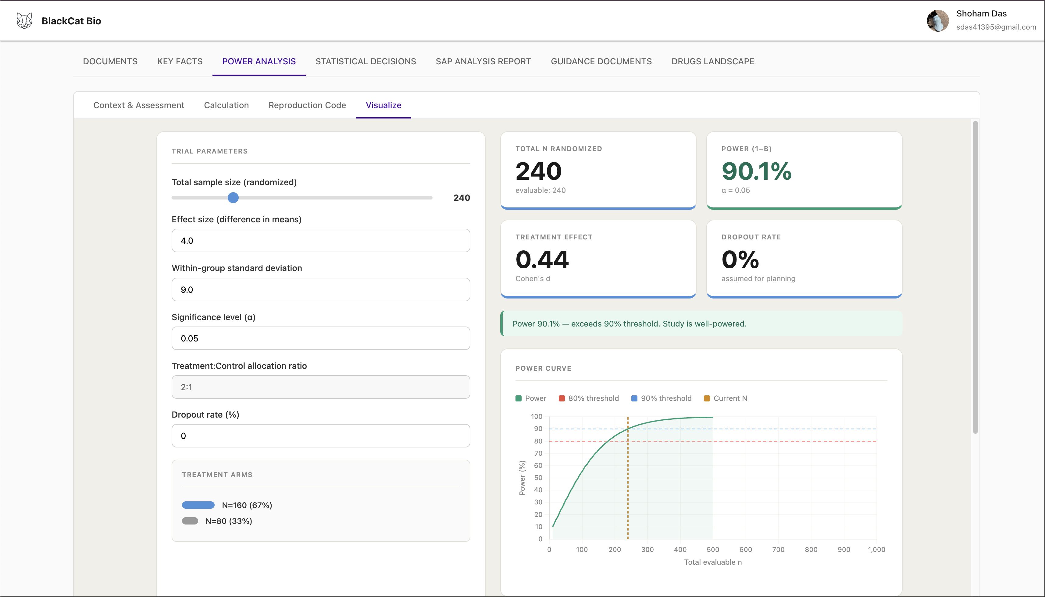 Power Analysis Dashboard